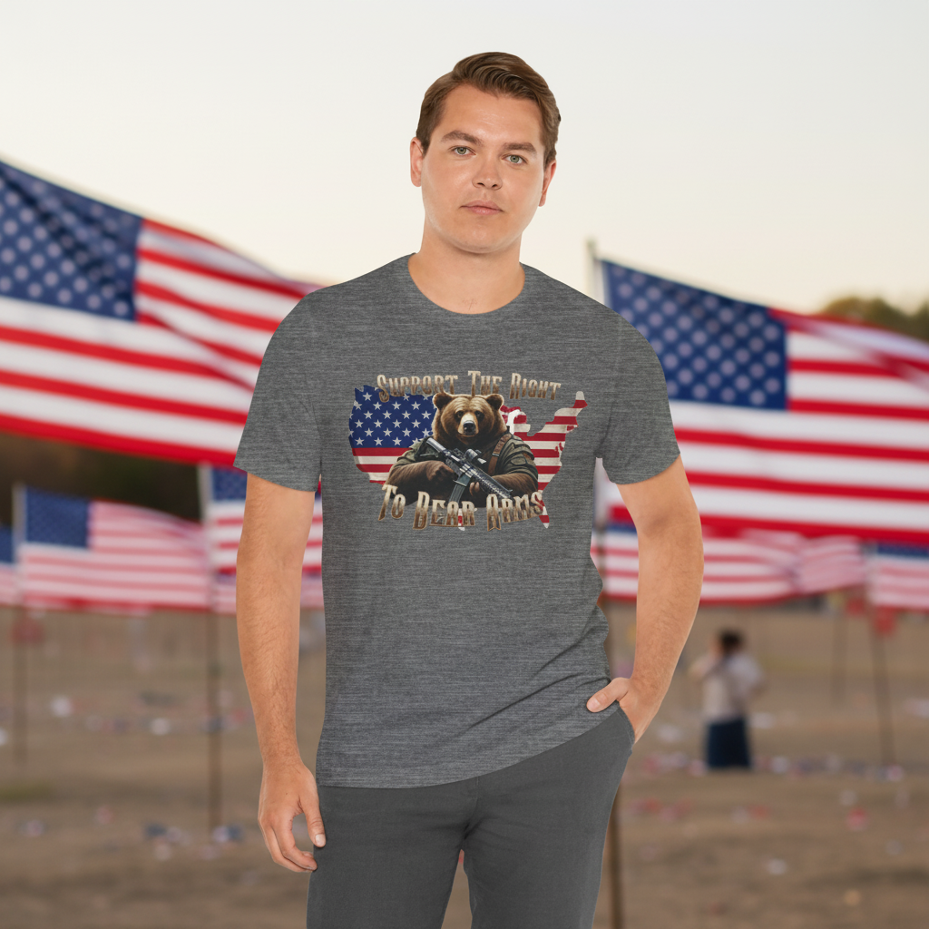 Walton & Johnson: Right to Bear Arms T-Shirt - 4LibertyShop.com