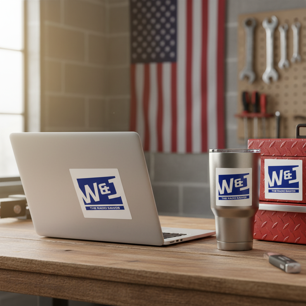 Walton & Johnson Square Stickers
