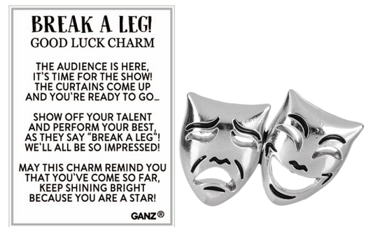 Break a Leg Good Luck Charm - A Token for Performers