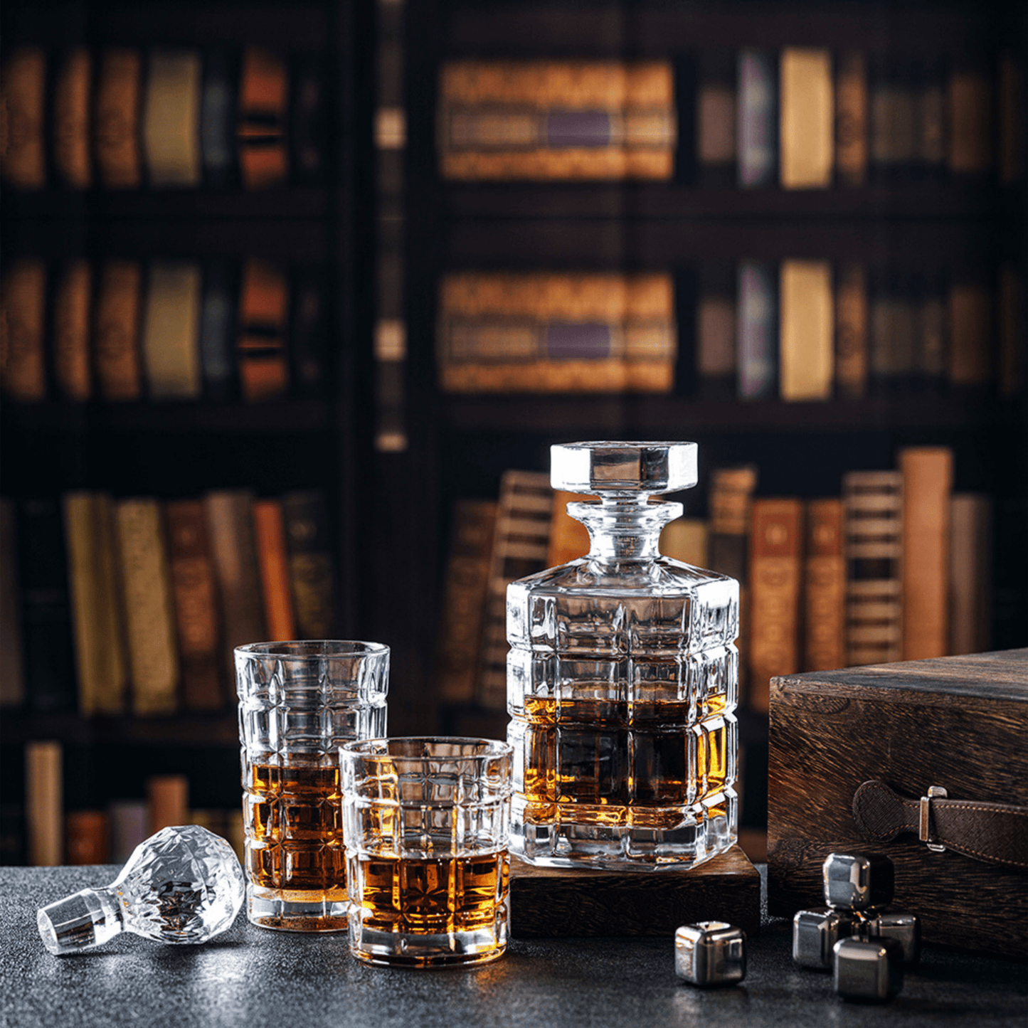 Whiskey Glasses 10oz Premium Scotch Glasses Set of 2 Old Fashioned Whiskey