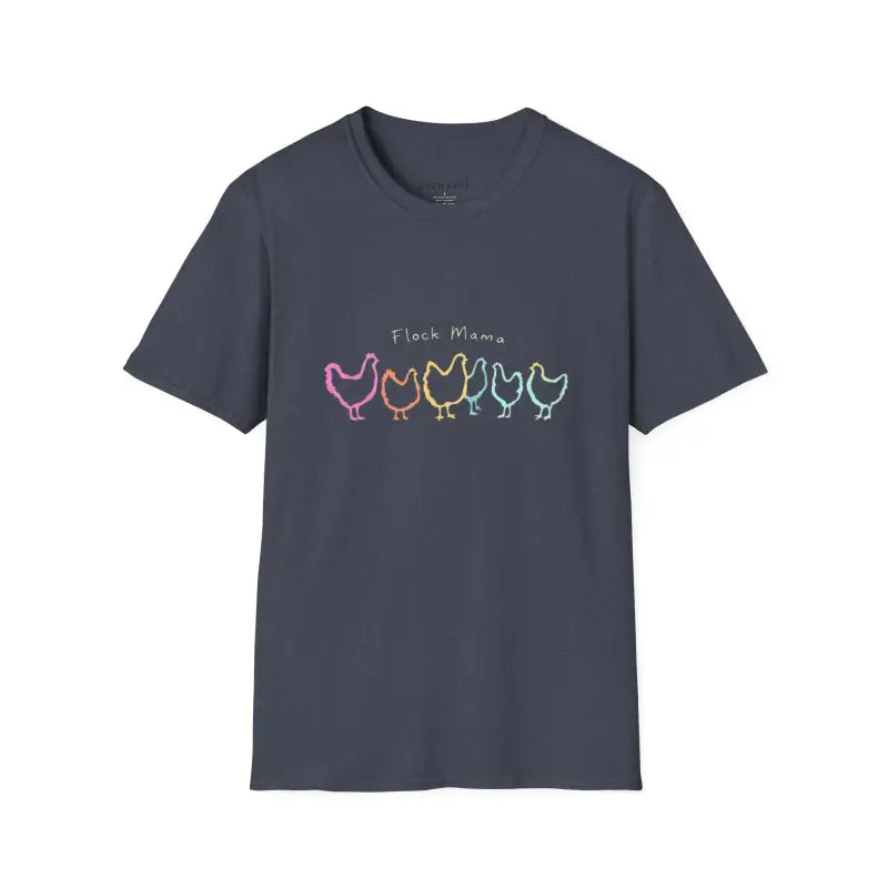 Ocean State Styles Unisex T Shirt Flock Mama Chicken Graphic