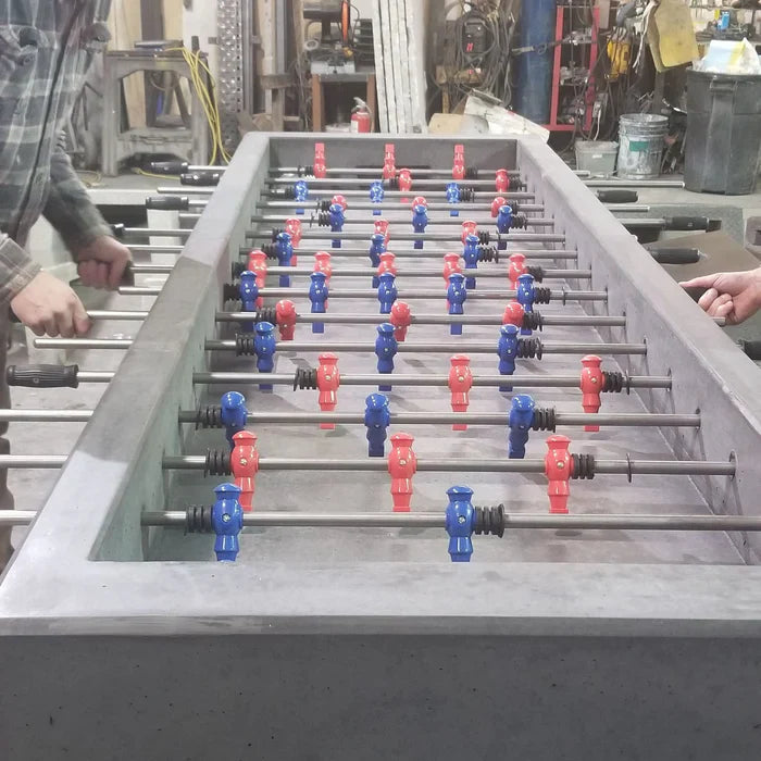Stone Age Concrete Outdoor Double Foosball Table