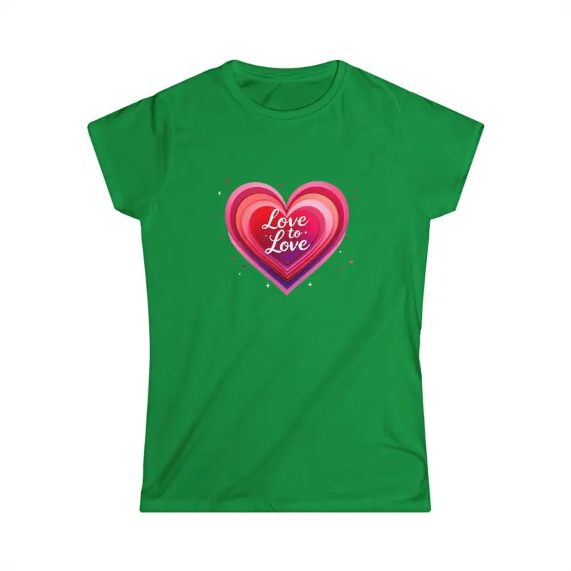 Ocean State Styles T Shirt Love To Love Design Women