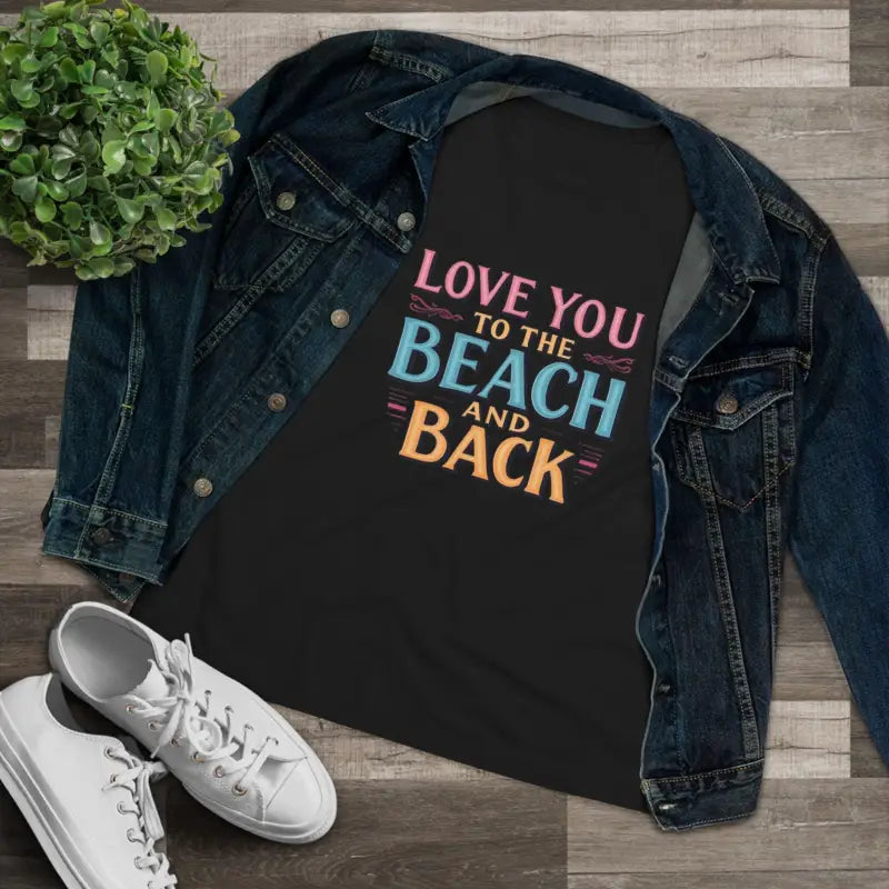 Ocean State Styles Tshirt Beach Lovers Womens Love Beach