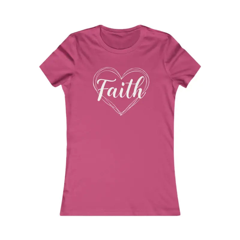 Ocean State Styles T Shirt Heart Of Faith Womens Graphic Tee