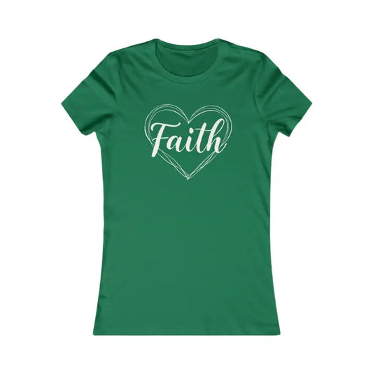 Ocean State Styles T Shirt Heart Of Faith Womens Graphic Tee