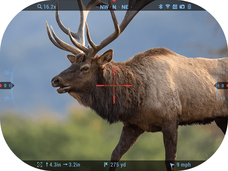 ATN X-Sight 5 LRF Day/Night Riflescope 5-25x with Laser Rangefinder