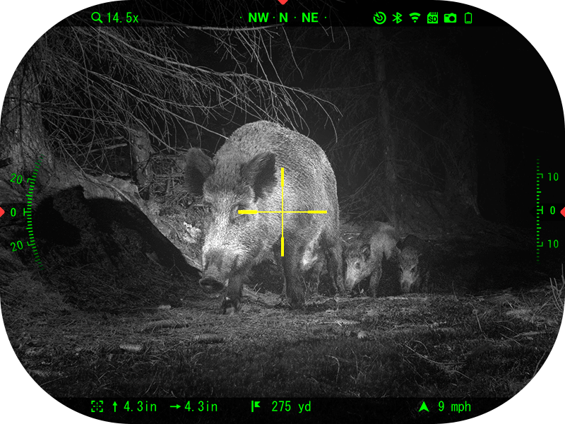 ATN X-Sight 5 LRF Day/Night Riflescope 5-25x with Laser Rangefinder