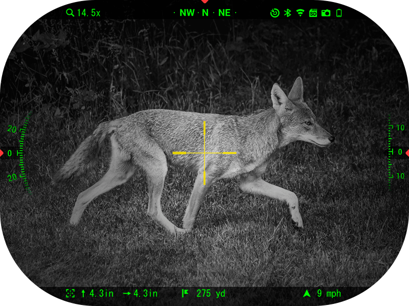 ATN X-Sight 5 LRF Day/Night Riflescope 5-25x with Laser Rangefinder