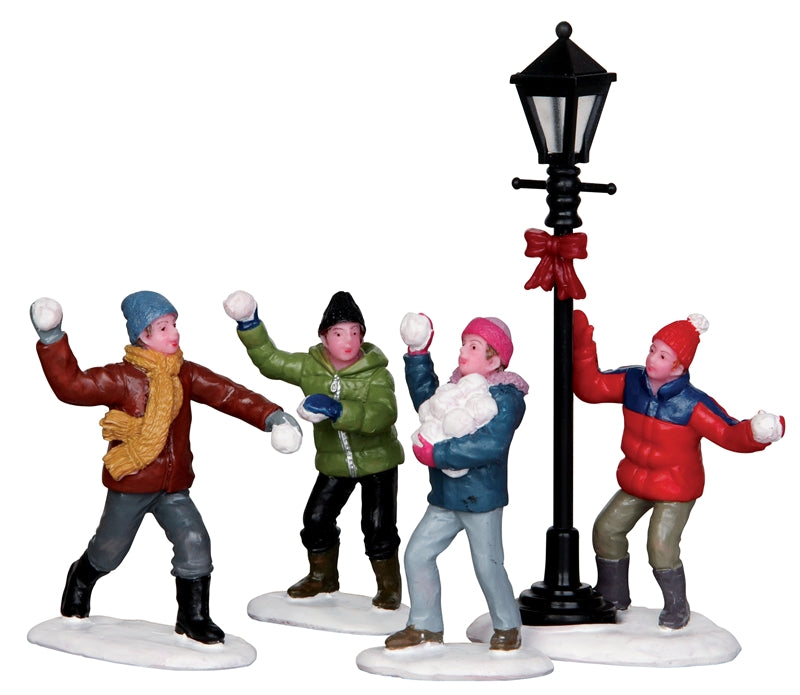 Snowball Fight - 4 Piece Set