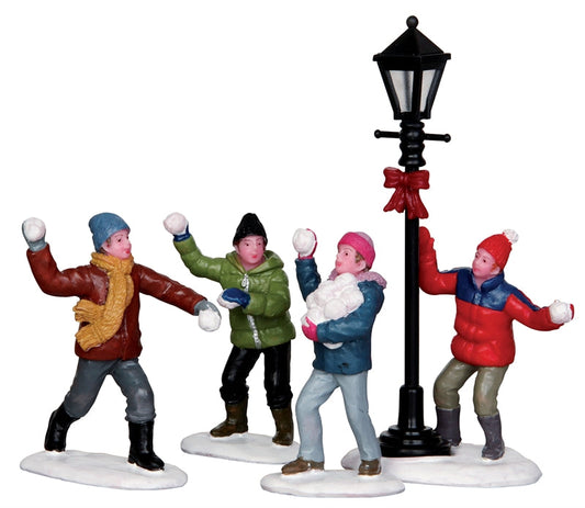 Snowball Fight - 4 Piece Set