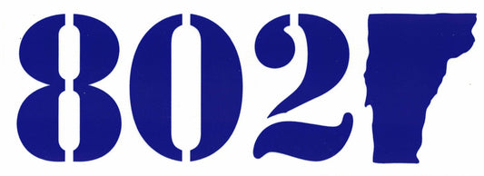 802 Decal - Blue