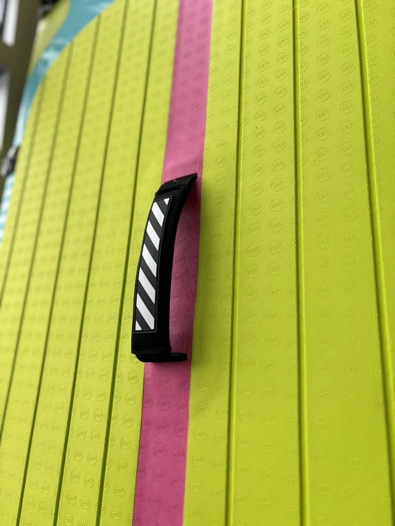 Pop Board Co 11'0" Yacht Hopper Inflatable Touring Paddle board SUP - Neon