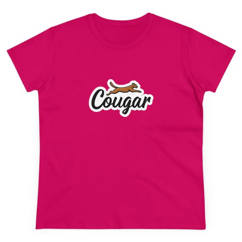 Ocean State Styles T Shirt Youre A Cougar Womens Midweight Cotton Tee