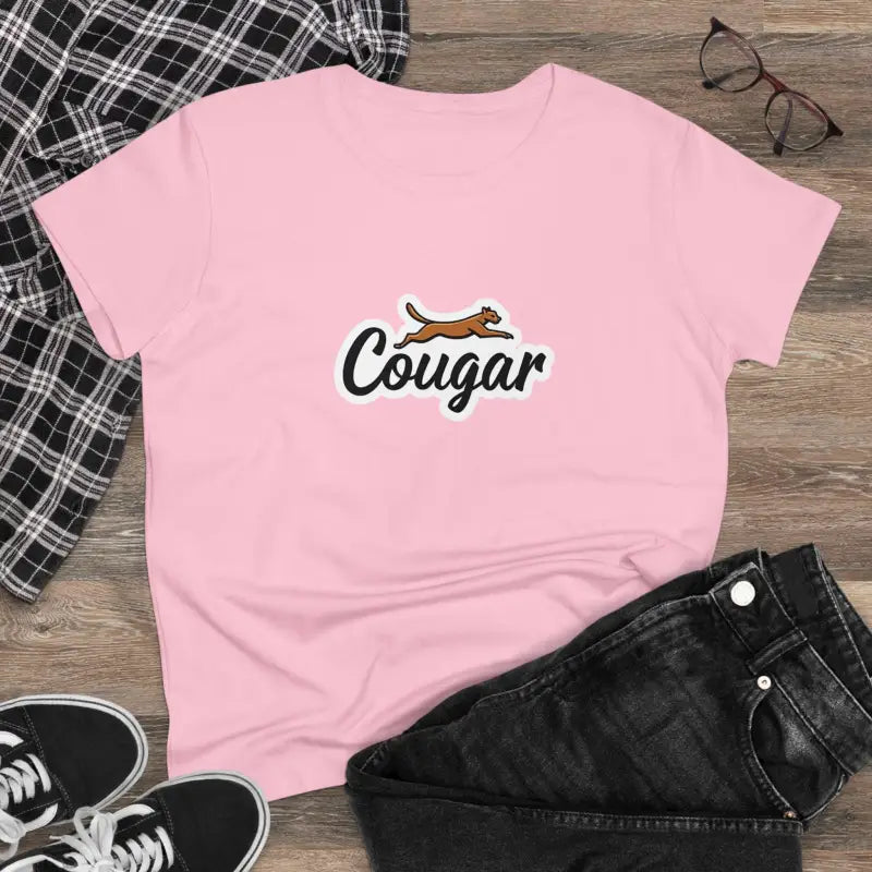 Ocean State Styles T Shirt Youre A Cougar Womens Midweight Cotton Tee