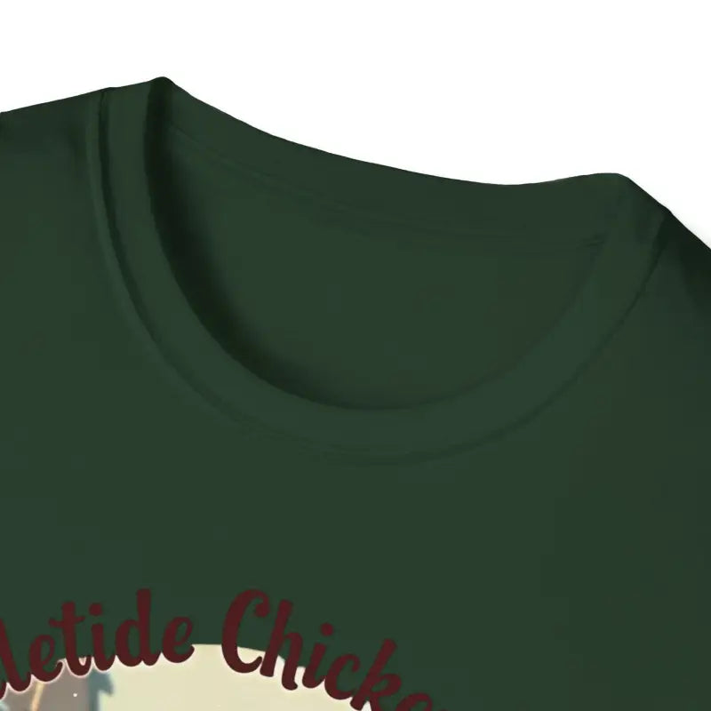 Ocean State Styles T Shirt Yuletide Chickens Design