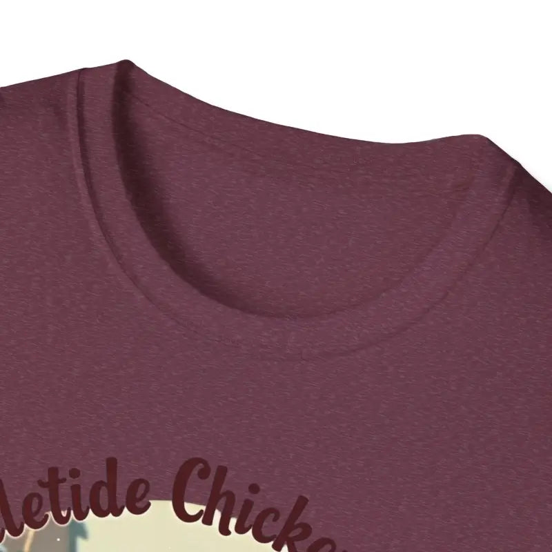 Ocean State Styles T Shirt Yuletide Chickens Design