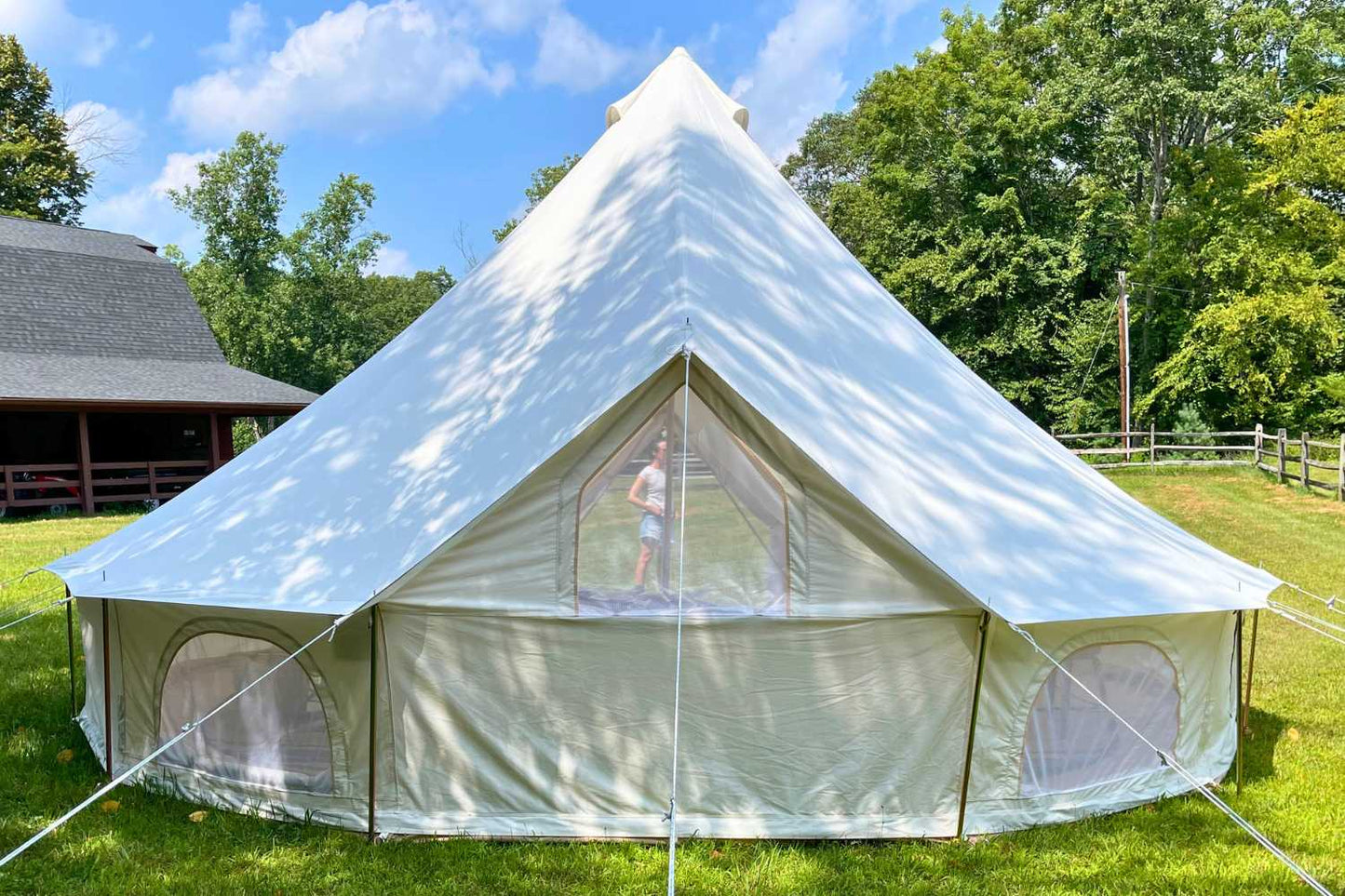 19' (6M) Zephyr™ Cabin Tent by Life in Tents
