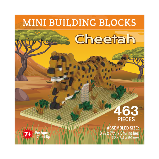 Mini Building Blocks - Cheetah