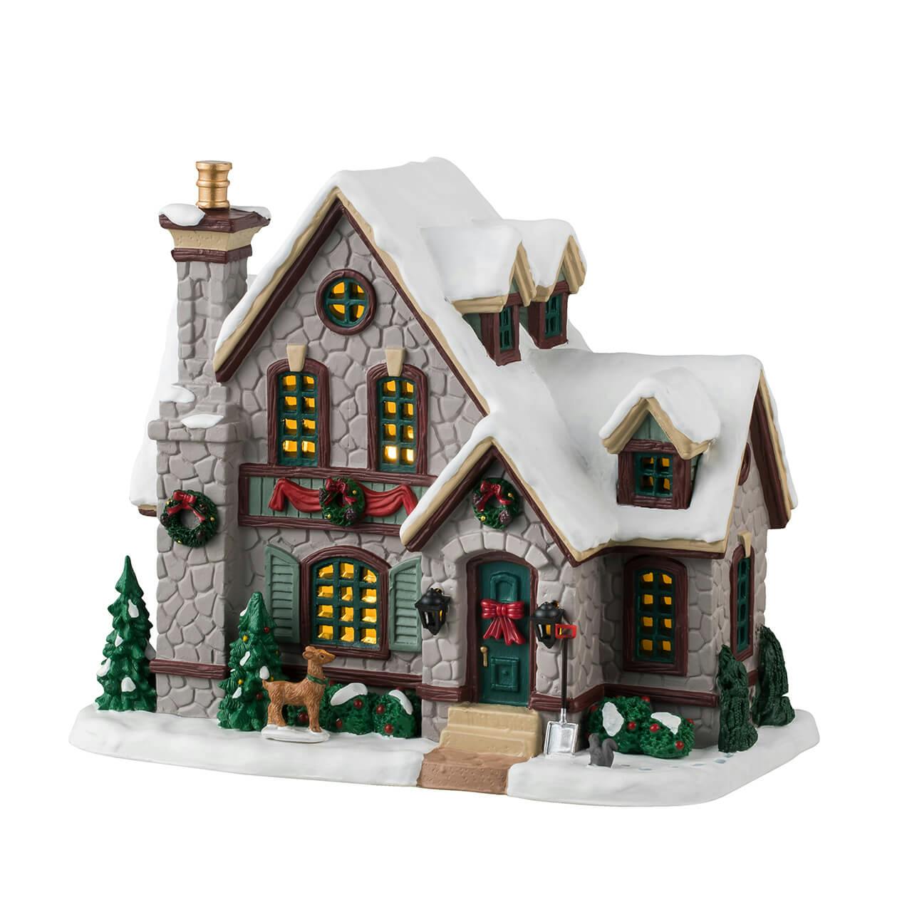 White Christmas House