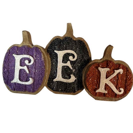 EEK Shelf Sitter Sign
